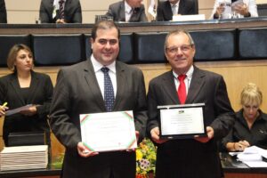 Read more about the article Prefeito de Corupá recebe homenagem