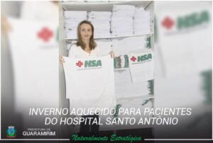 Read more about the article Inverno aquecido para pacientes do Hospital Santo Antônio