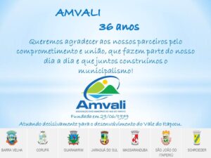 Read more about the article Amvali Comemora 36 anos