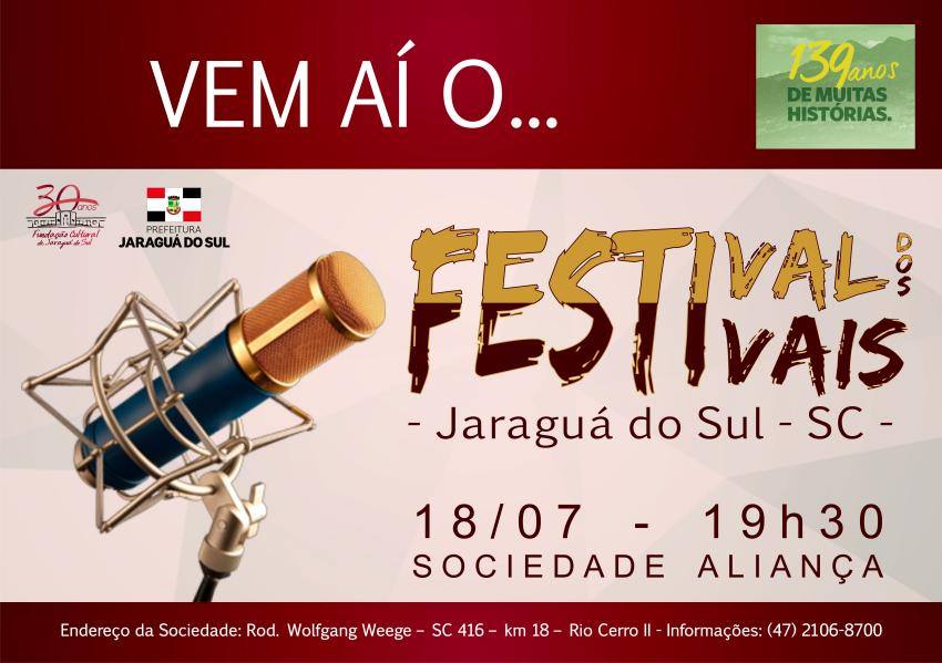 Read more about the article Festival da canção é evento integrante das comemorações dos 139 anos da cidade