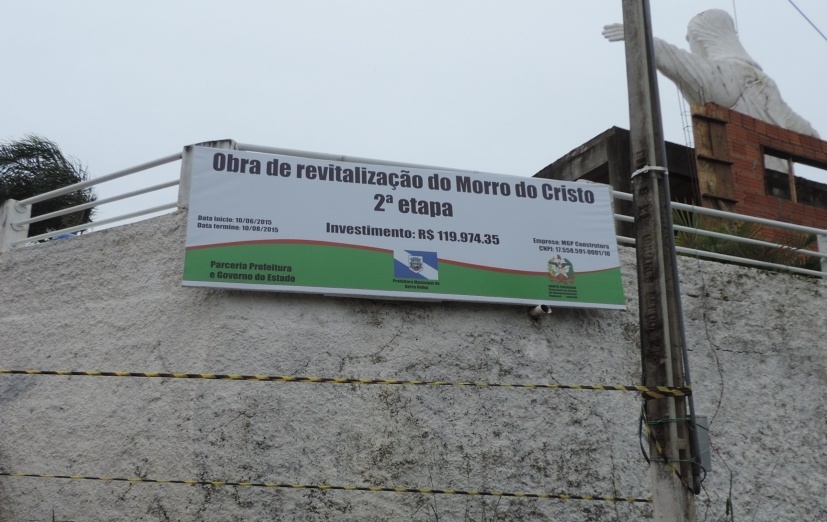 Read more about the article 2ª Etapa da reforma no Mirante do Cristo