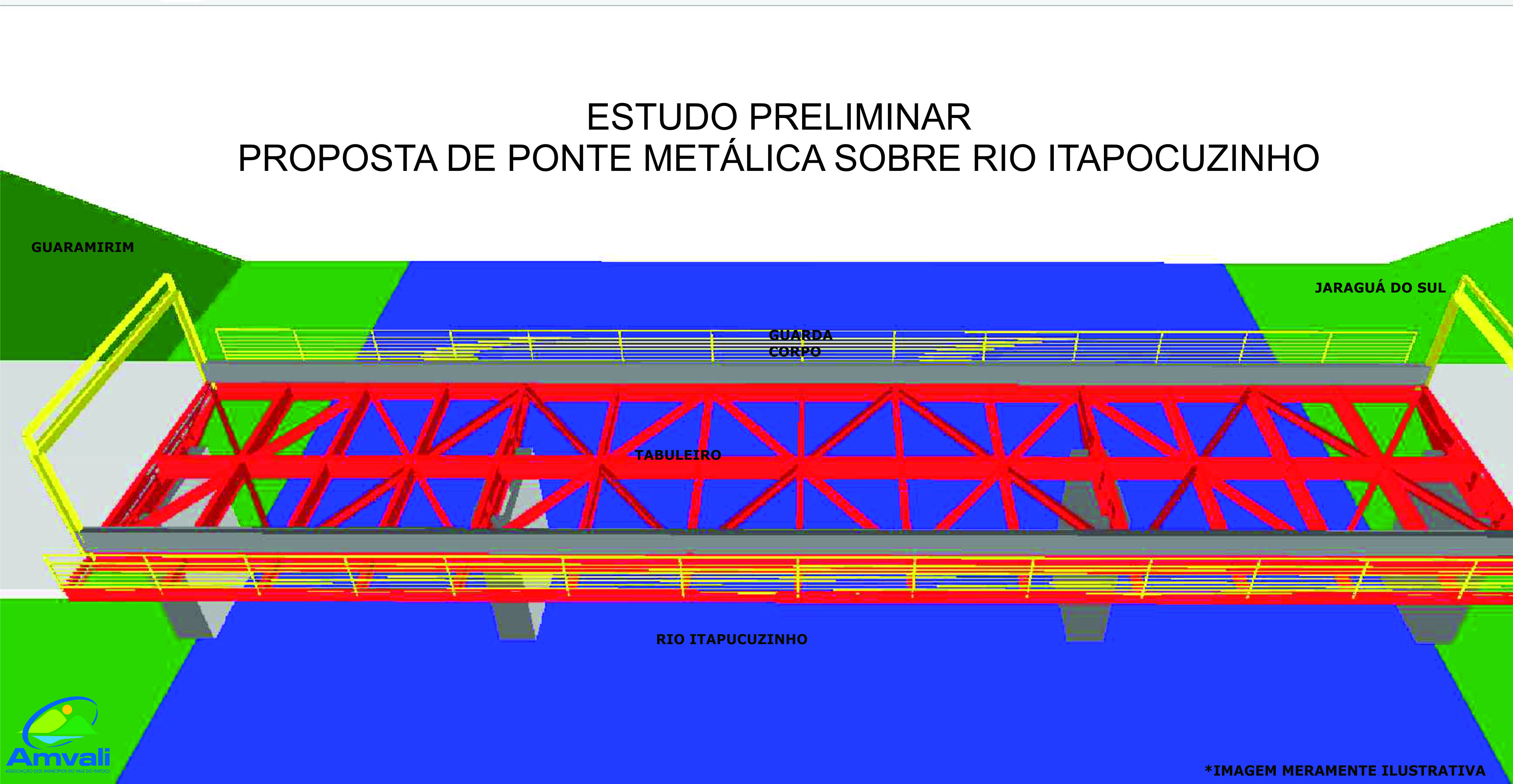 Read more about the article Prefeitos escolhem projeto da ponte com Estrutura Metálica