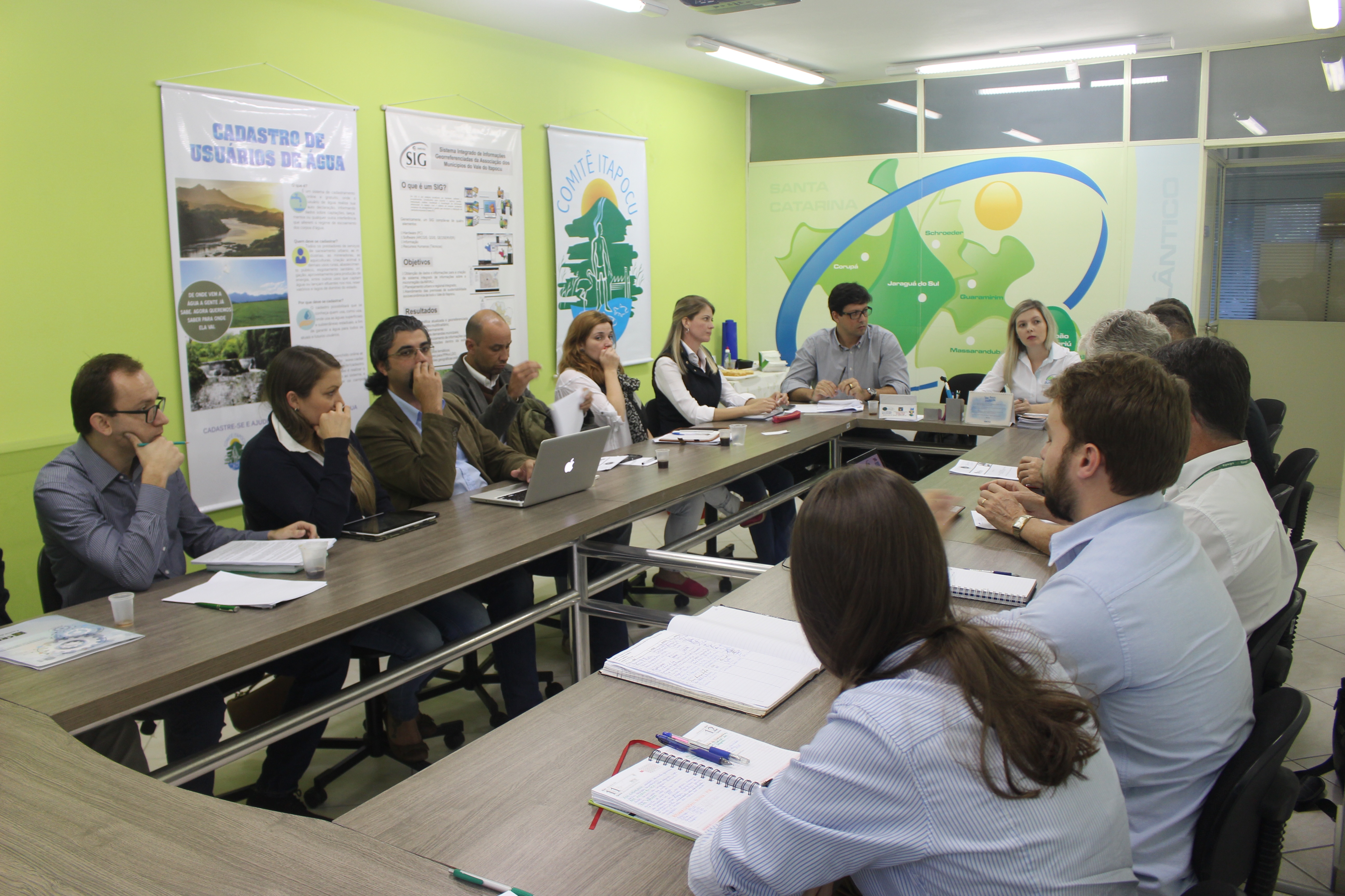 You are currently viewing Reunião sobre o Plano de Recursos Hídricos do Rio Itapocu