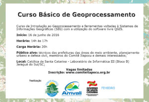 Read more about the article Curso Básico de Geoprocessamento