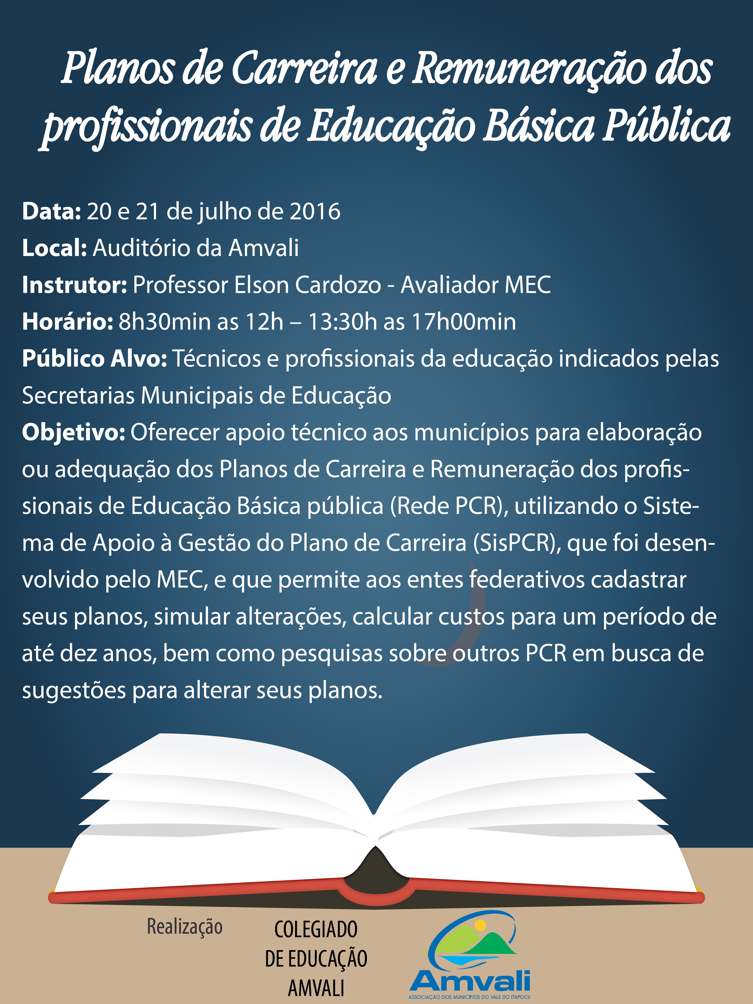 Read more about the article Amvali promove capacitação sobre Plano de Carreira e Remuneração