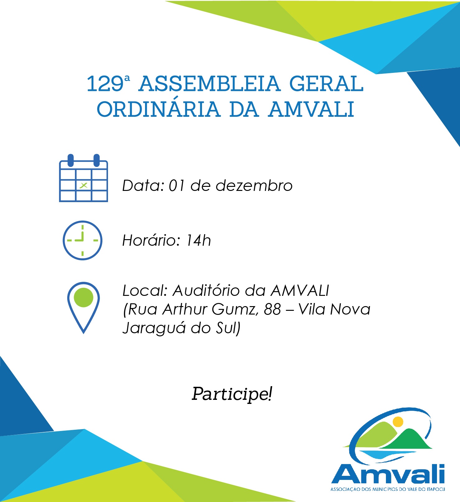 You are currently viewing Assembleia da AMVALI acontecerá amanhã