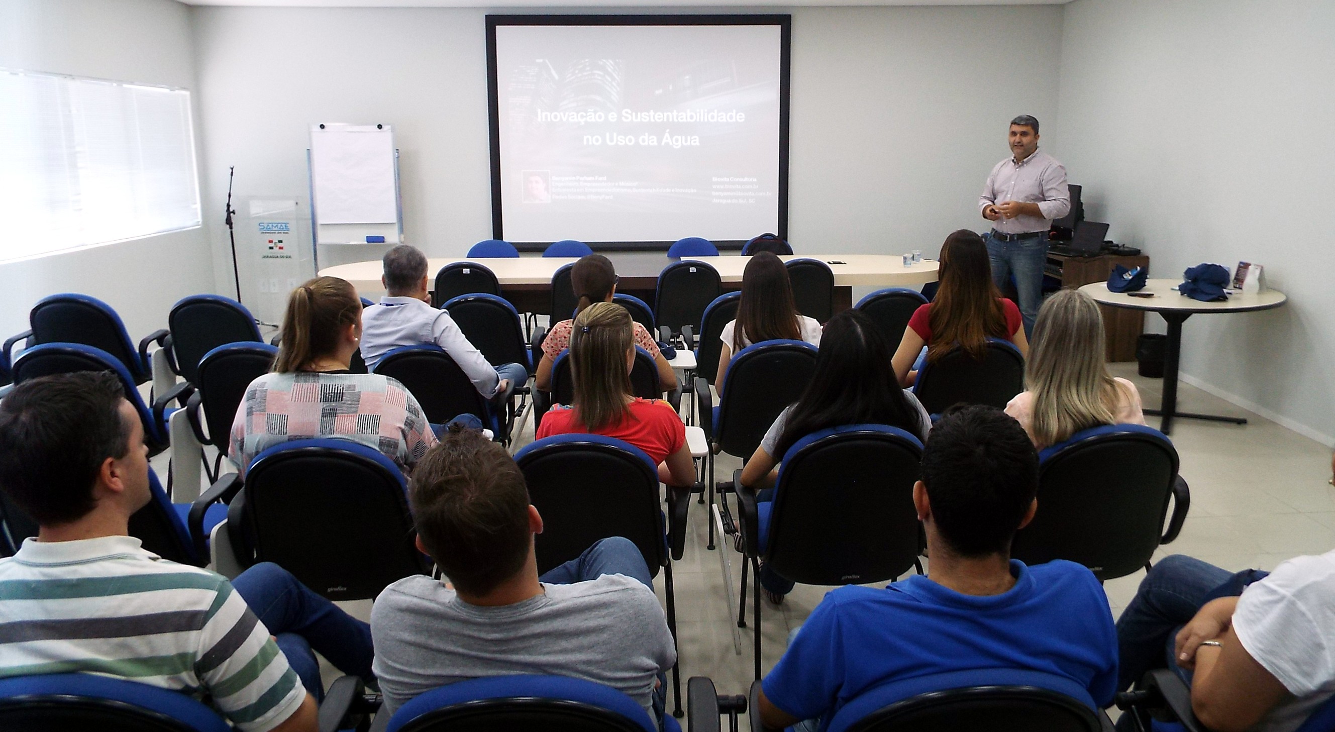 Read more about the article Gestão Ambiental e inovação foram temas de palestras