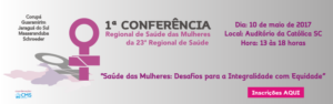 Read more about the article Trabalho e saúde da mulher é um dos temas abordados em conferência regional