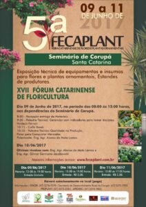 Read more about the article 5ª FECAPLANT – Feira Catarinense de Flores e Plantas Ornamentais