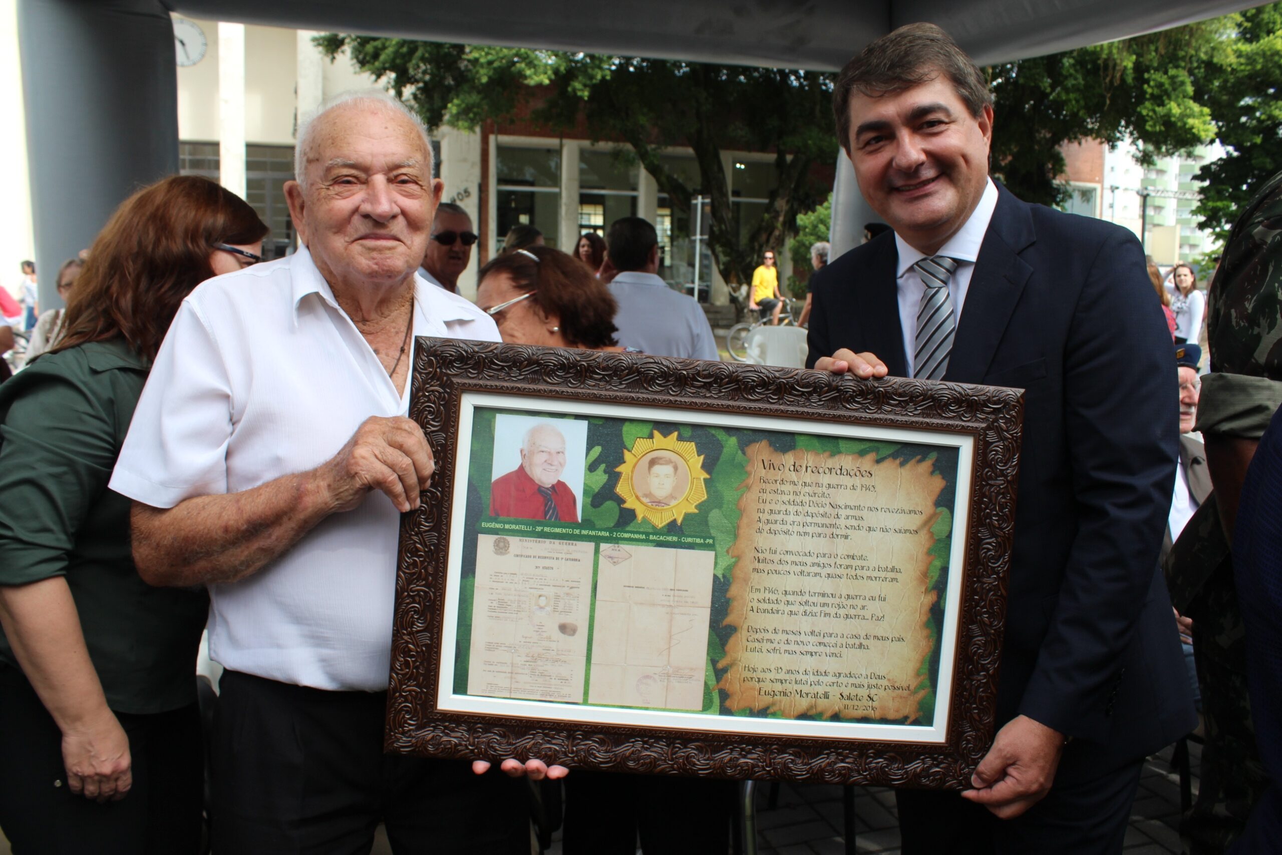 You are currently viewing 72 anos do Dia da Vitória são lembrados com solenidade na Praça do Expedicionário