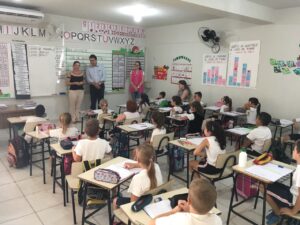 Read more about the article Prefeito visita escolas do Boa Vista e Águas Claras