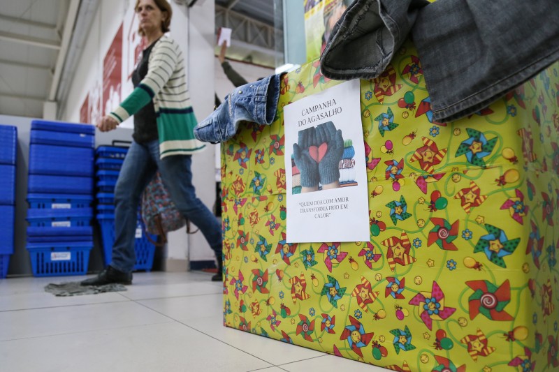 Read more about the article Campanhas arrecadam agasalhos para doar a famílias pobres em Jaraguá do Sul