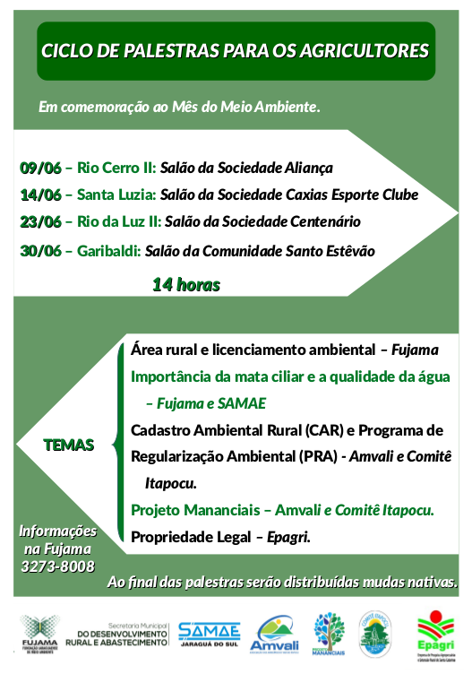 You are currently viewing Agricultores de Santa Luzia terão palestra sobre Meio Ambiente nesta quarta-feira