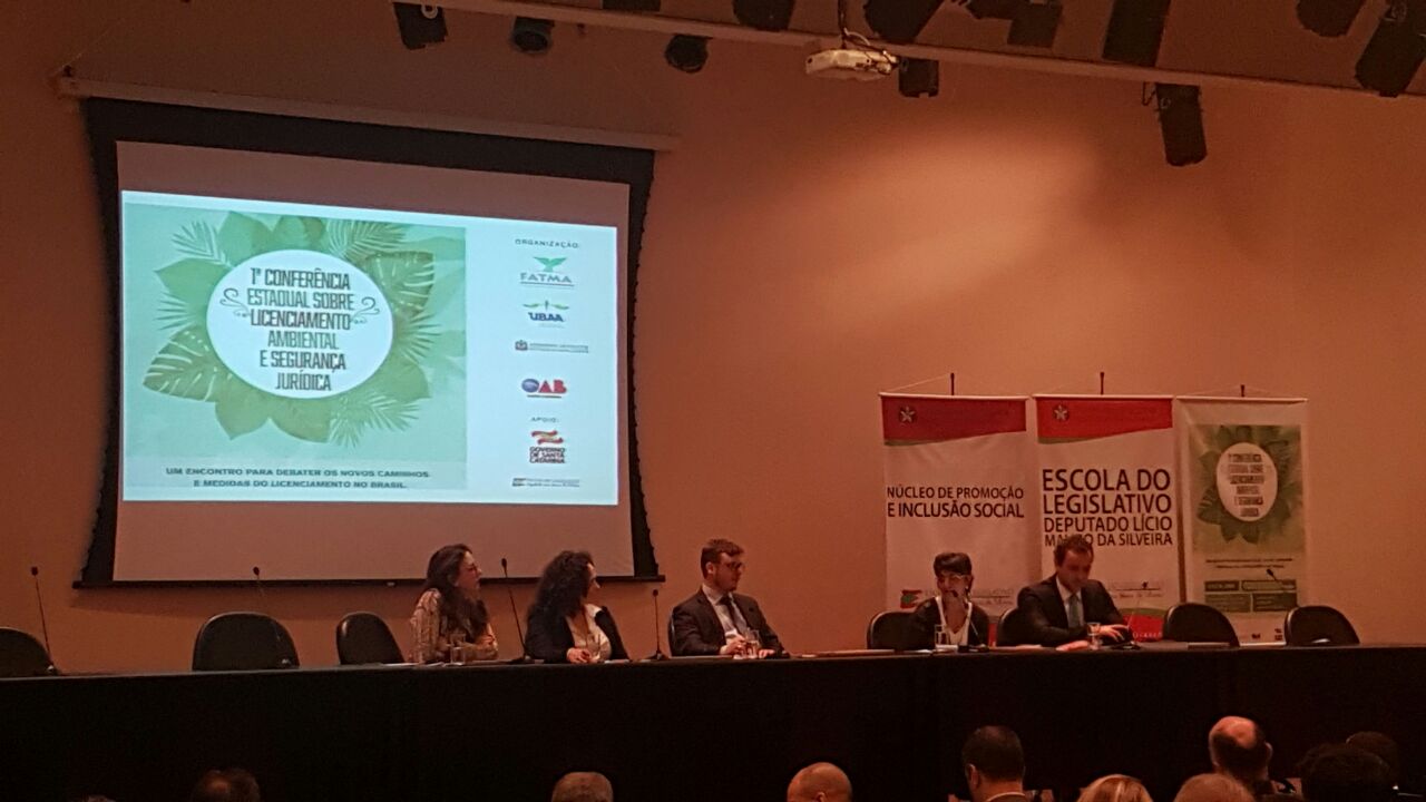 You are currently viewing Membros da Fundema e Seplan participam da 1ª Conferência Estadual sobre Licenciamento Ambiental e Segurança Jurídica