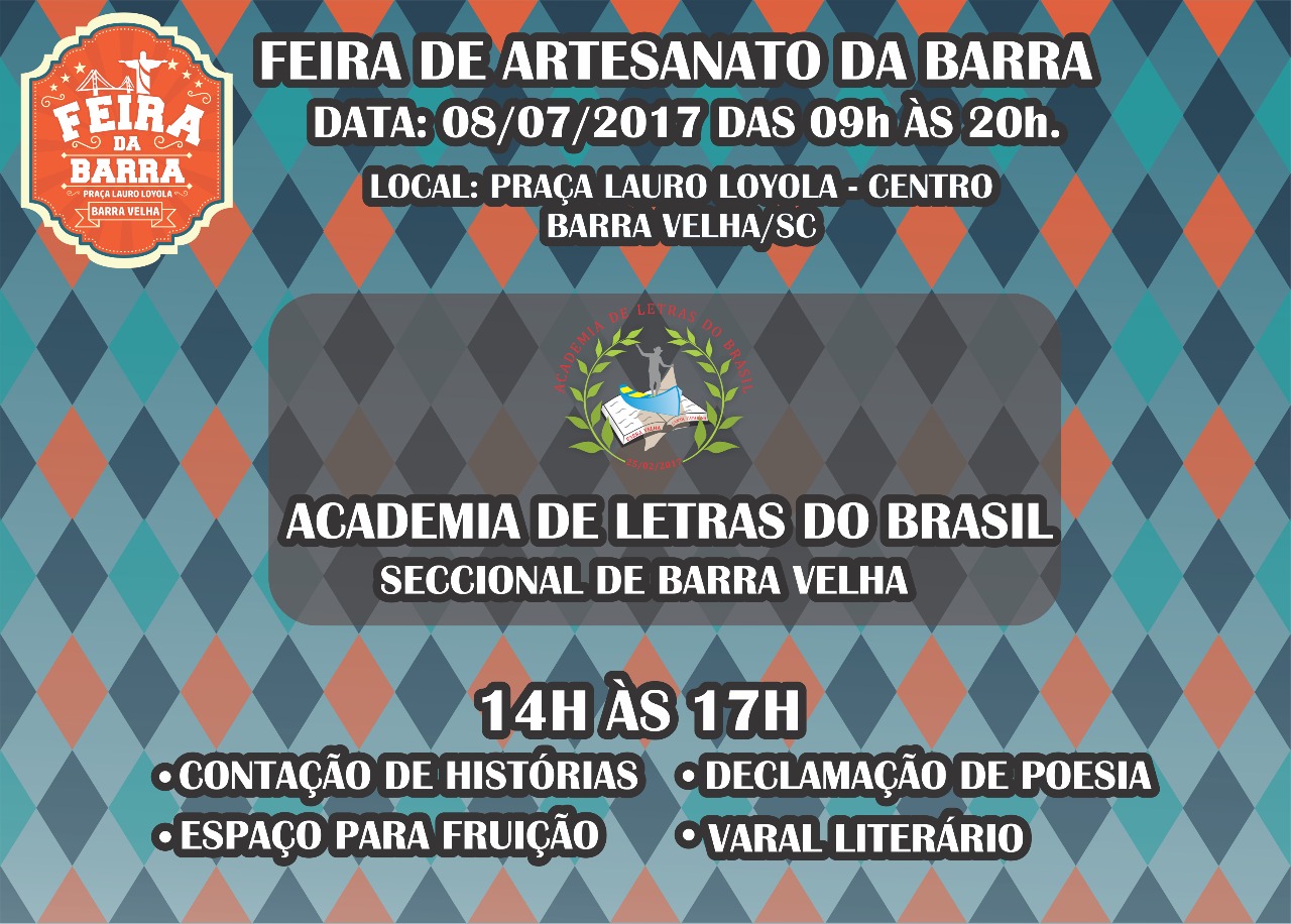 Read more about the article Feira de Artesanato da Barra recebe apresentação da Academia de Letras