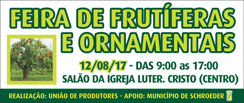 You are currently viewing Feira reúne produtores de frutíferas e ornamentais em Schroeder