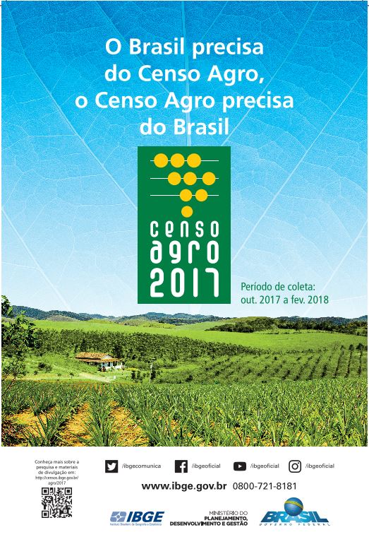 Read more about the article Censo agropecuário começa em outubro