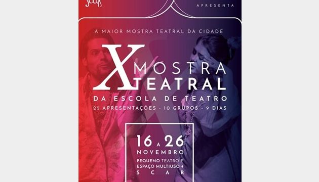 Read more about the article Mostra teatral da Scar terá 27 apresentações