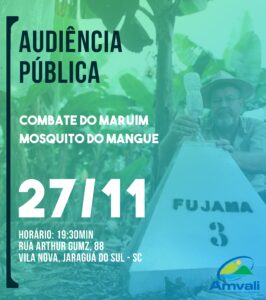 Read more about the article Audiência Pública sobre Combate do Maruim acontece hoje