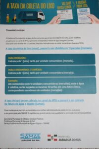 Read more about the article Proposta de gestão da coleta do lixo é apresentada pelo Samae