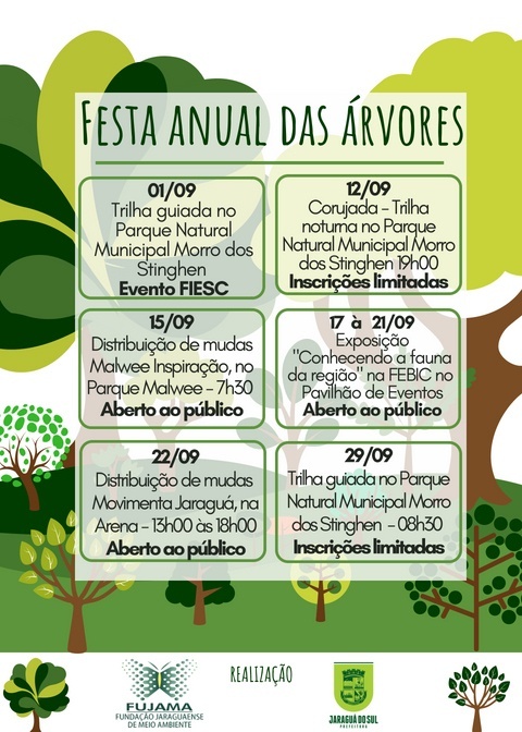 You are currently viewing Eventos marcam a Festa Anual das Árvores