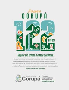 Read more about the article Corupá 122 anos | Eventos marcam o aniversário do município