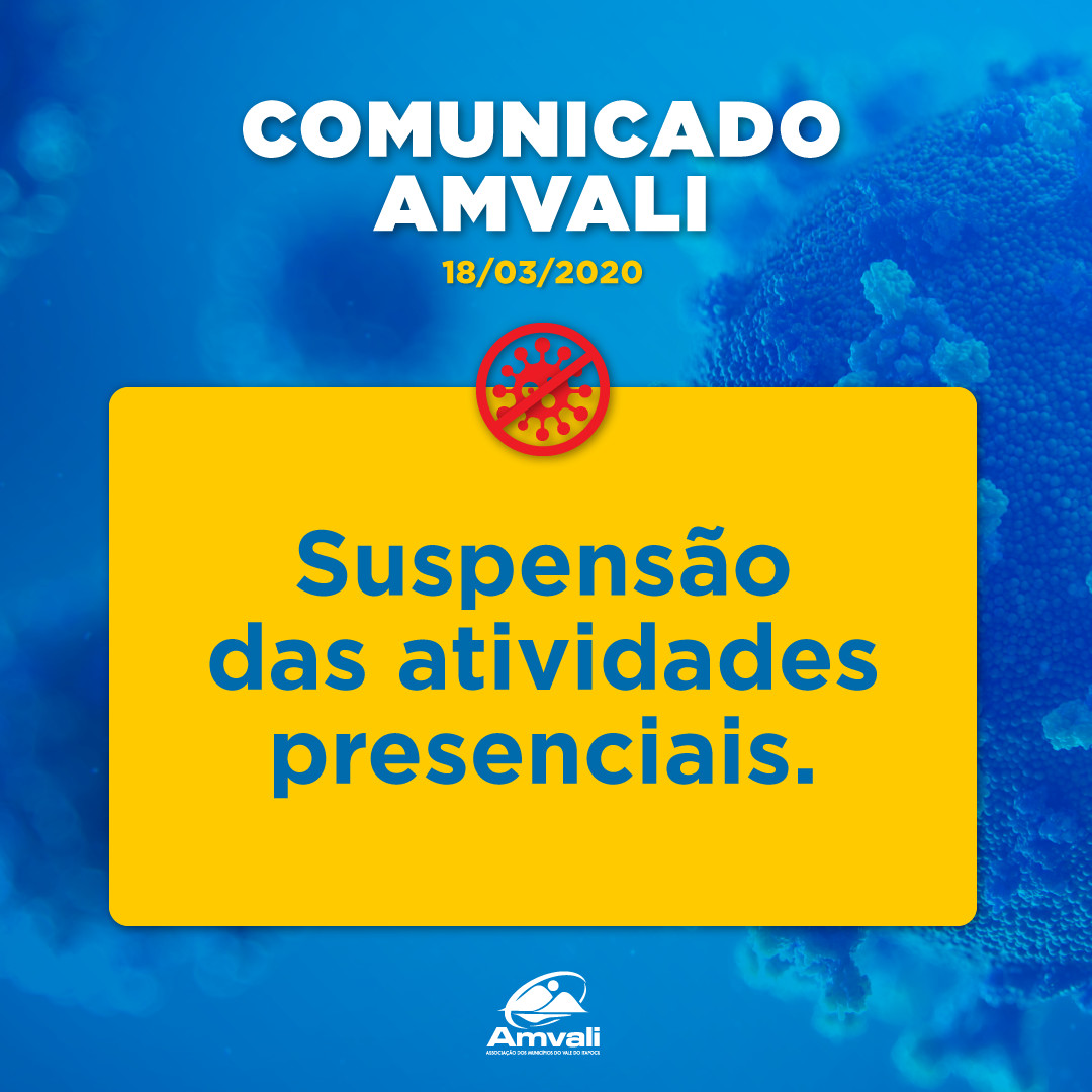 You are currently viewing Amvali suspende os atendimentos presenciais