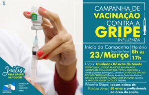 Read more about the article Programação de vacinação contra gripe em Barra Velha