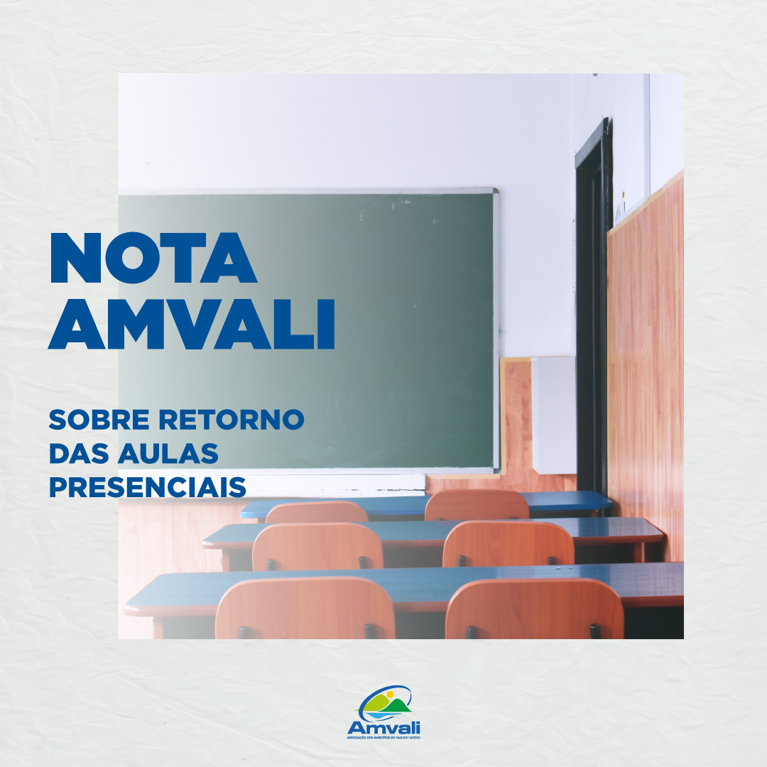 Read more about the article Nota Amvali sobre retorno das aulas presenciais