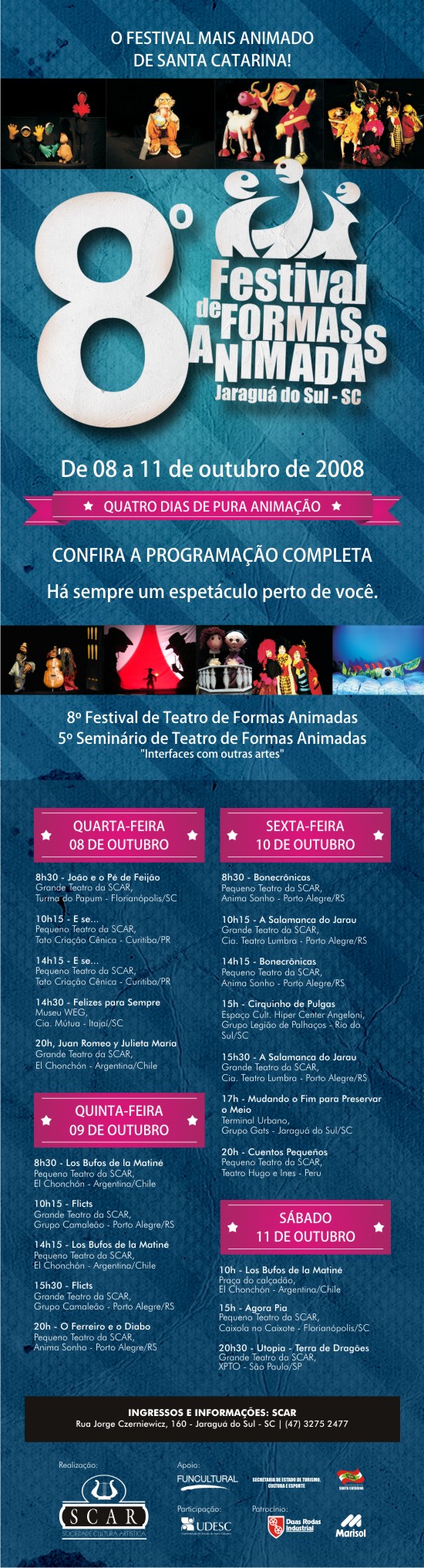 You are currently viewing Jaraguá do Sul sedia Festival de Formas Animadas