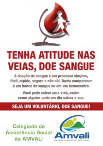 Read more about the article Colegiado da AMVALI prossegue com a campanha para doação de sangue