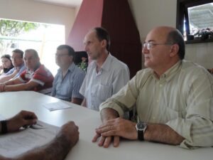 Read more about the article Prefeitos realizam reunião no Lar da Criança de Guaramirim