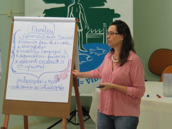 Read more about the article Curso debate trabalho social com famílias