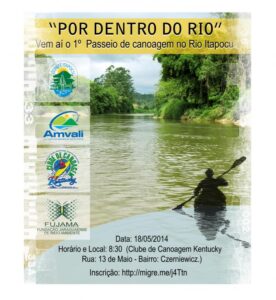 Read more about the article “Por dentro do Rio” – 1º Passeio de Canoagem no Rio Itapocu