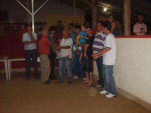 Read more about the article Abertura do 4º Campeonato Municipal de Bocha de São João do Itaperiú