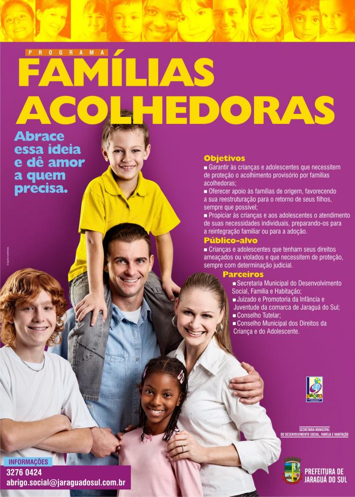 Read more about the article Famílias Acolhedoras está com inscrições abertas