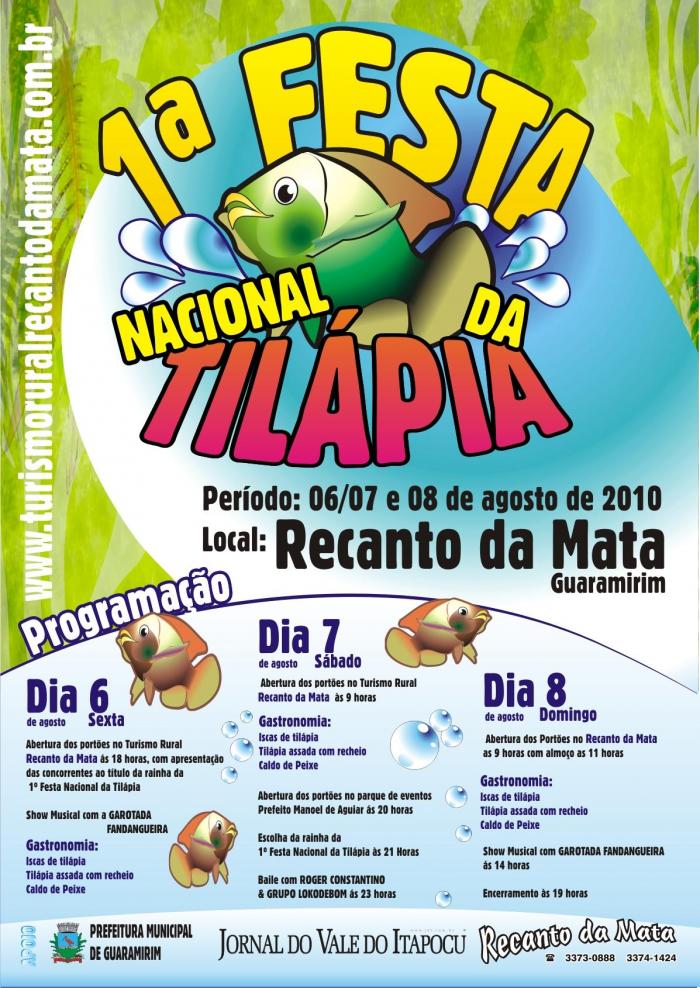 Read more about the article Guaramirim terá 1ª Festa Nacional da Tilápia