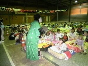 Read more about the article Noite do Soninho para alunos da educação infantil na Escola Aluísio