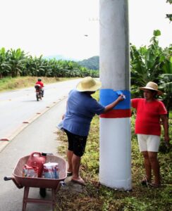 Read more about the article Infraestrutura realiza ações de melhoria nos bairros Vila Amizade e Recanto Feliz