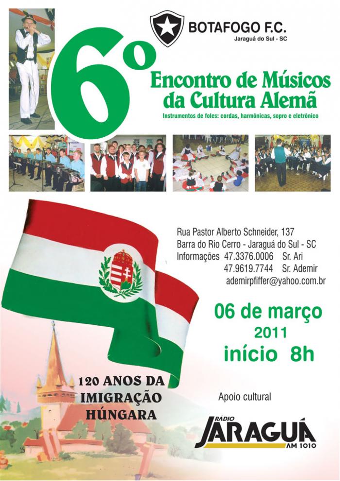 Read more about the article 6° Encontro de Músicos de Jaraguá do Sul