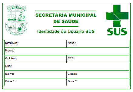 You are currently viewing Prefeitura incentiva população a fazer o Cartão Nacional de Saúde