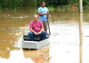 Read more about the article Chuva causa mais estragos em Guaramirim