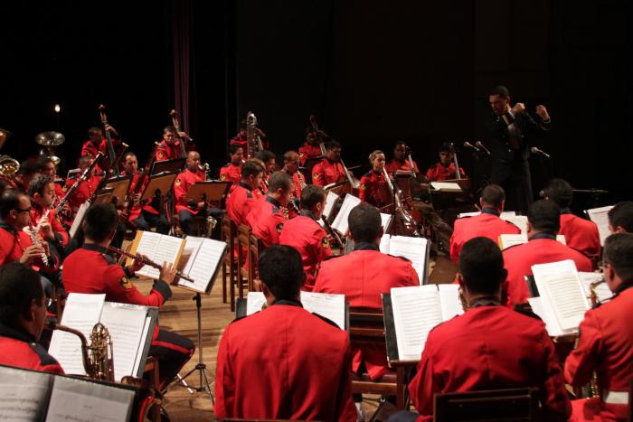 You are currently viewing Cerca de 1,4 mil pessoas nas apresentações da Banda Sinfônica dos Fuzileiros Navais