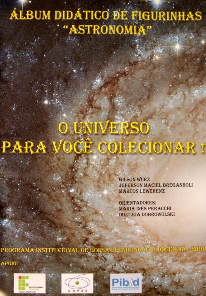 You are currently viewing Álbum de figurinhas aproxima estudantes da Astronomia