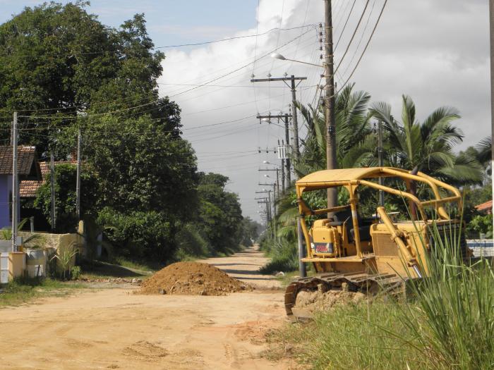 You are currently viewing Obras nas ruas de Barra Velha