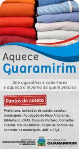 Read more about the article Campanha “Aquece Guaramirim” inicia neste sábado