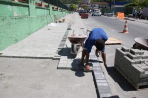 Read more about the article Obras na Rua João Butschardt seguem em Guaramirim