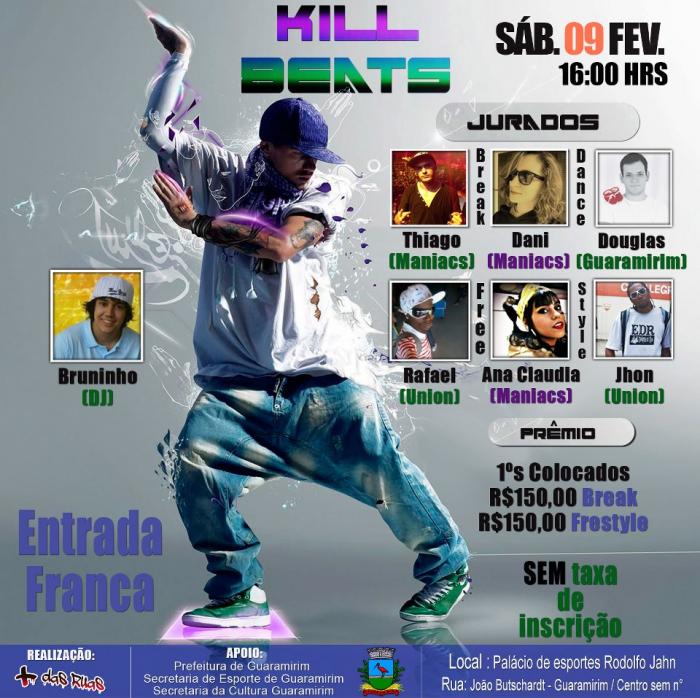 You are currently viewing Guaramirim sediará de evento de Hip Hop