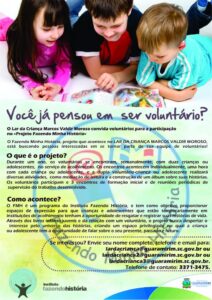 Read more about the article Lar da Criança forma voluntários