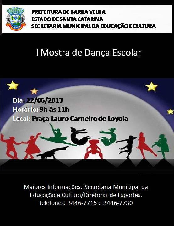 You are currently viewing 1ª Mostra De Dança Escolar em Barra Velha